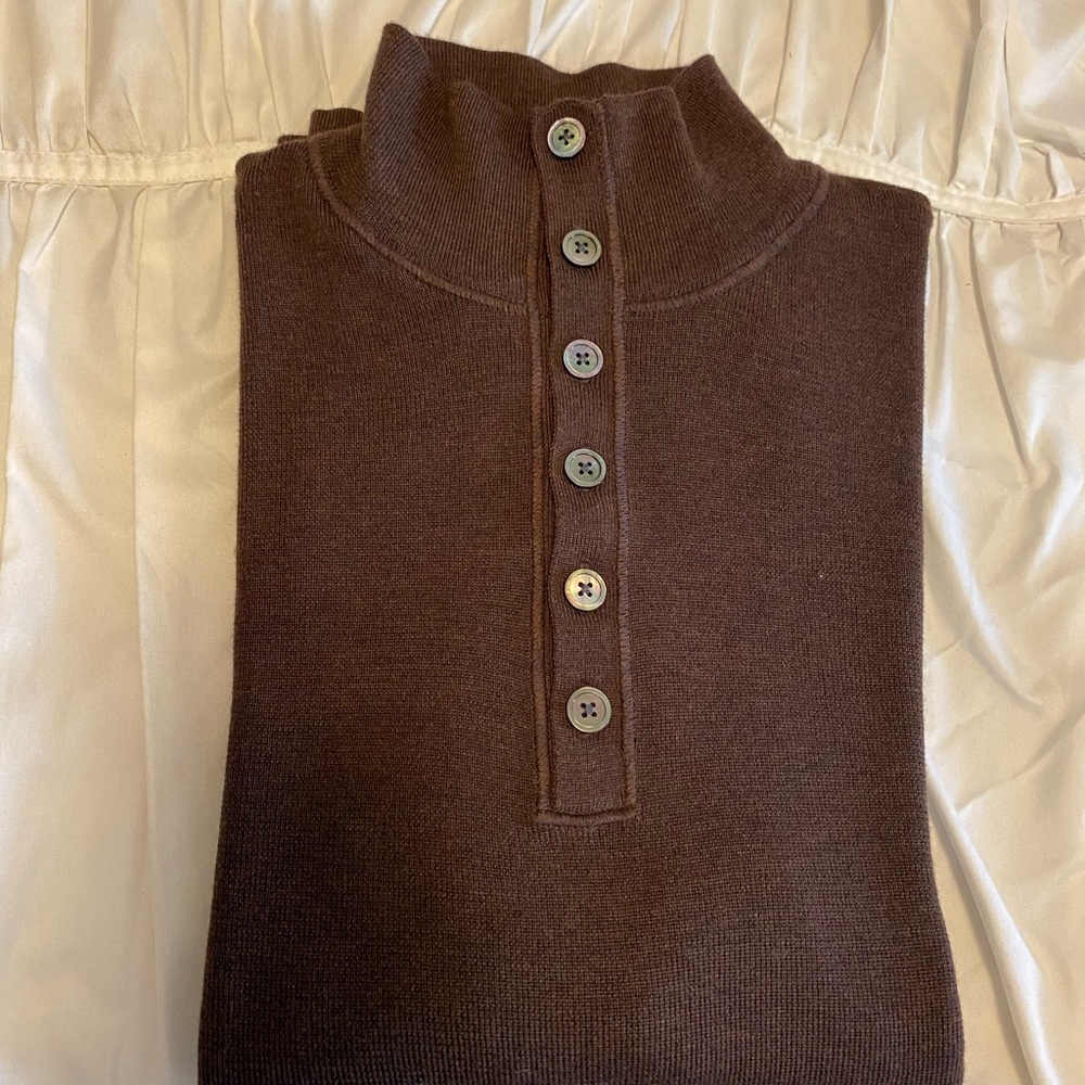 Banana Republic Pullover Extra Fine Italian Merino